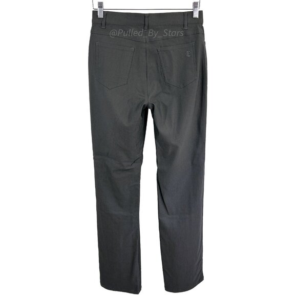 SIMON CHANG DENIM Tummy Control Micro Twill Straight Leg Pant Size 2 NWT - Picture 7 of 12